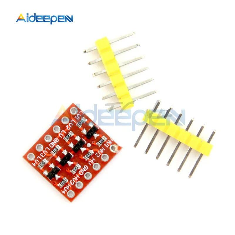 2/4/8 Channel IIC I2C Logic Level Converter Bi-Directional Board Module 2 4 8 Way DC 3.3V/5V With Pins For Arduino Raspberry Pi