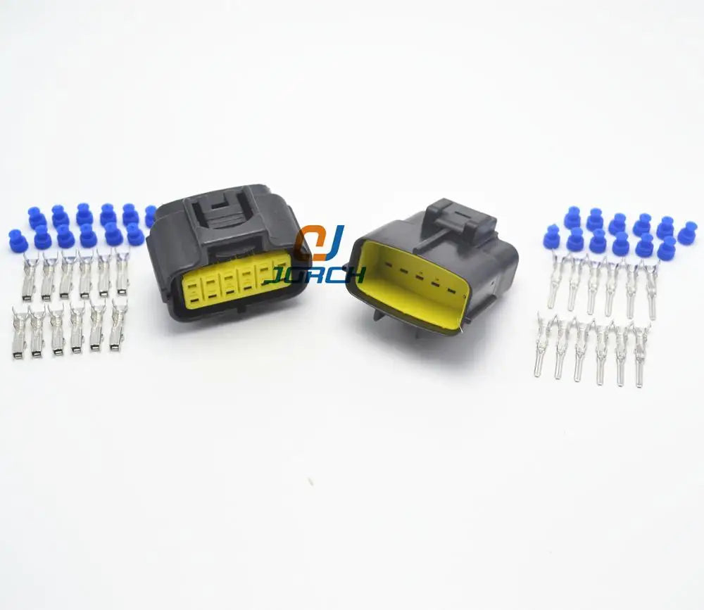 Free Shipping 1 Set 1/2/3/4/6/8/10/12 Pin Way Waterproof Wire Connector Plug Car Auto Sealed Electrical Set Car Truck Connectors