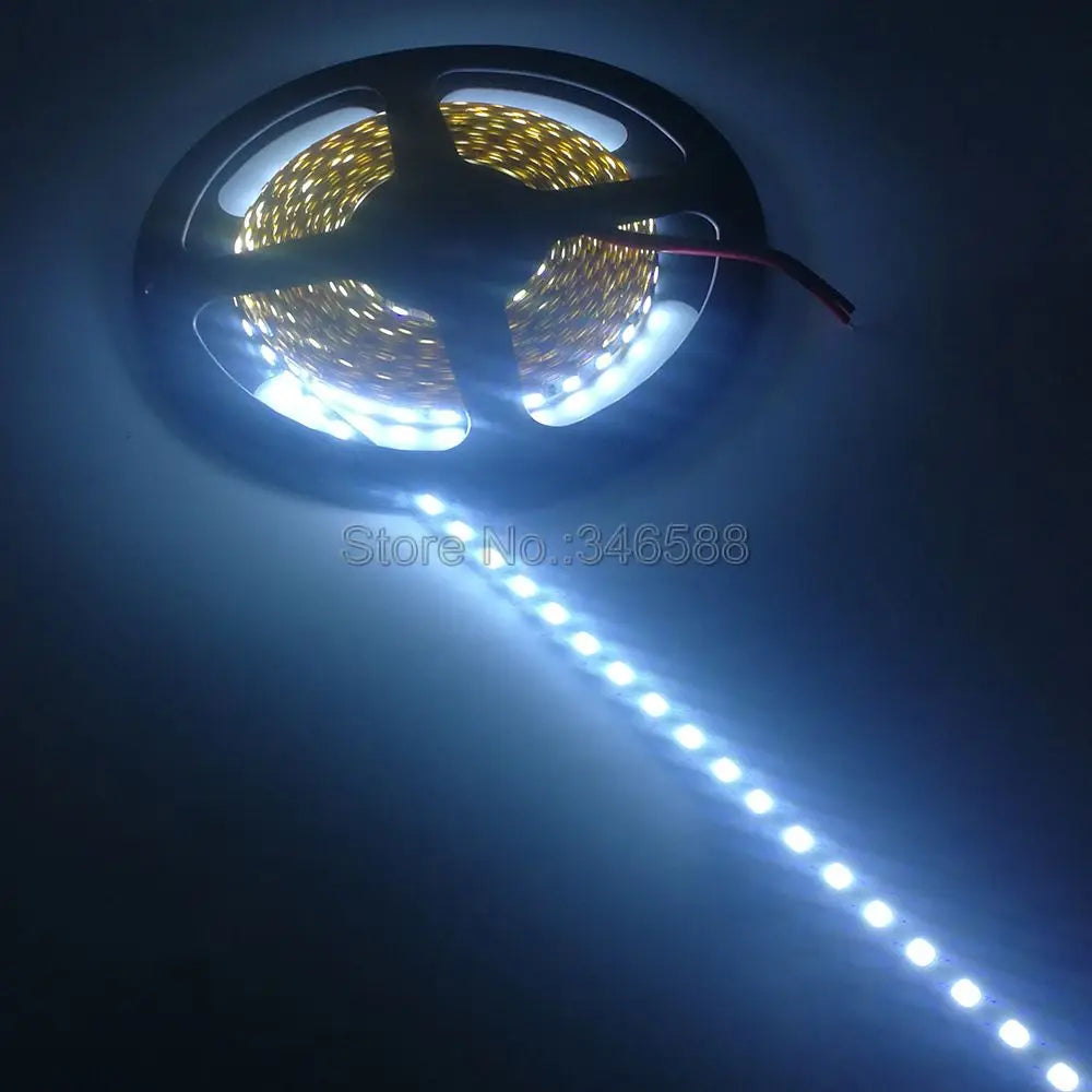 4mm PCB 2835 LED Strip Light 12V Super Bright 3528 120LED/m 5m 10m 15m 20m 50m Flexible LED Tape Lights Warm Cold/ Natural White