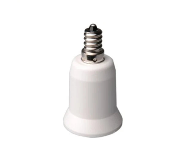4pc E12 to E26 Candelabra E12 to Medium Socket E26/E27 Bulb Base Light Socket Adapter Converter for Ceiling Fan Chandelier Light