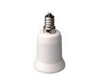4pc E12 to E26 Candelabra E12 to Medium Socket E26/E27 Bulb Base Light Socket Adapter Converter for Ceiling Fan Chandelier Light