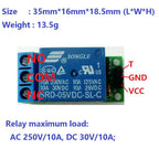 IO25A01 5V Flip-Flop Latch Relay Module Bistable Self-Locking Switch Low Pulse Trigger Board for Arduiuo Smart Home LED Mot