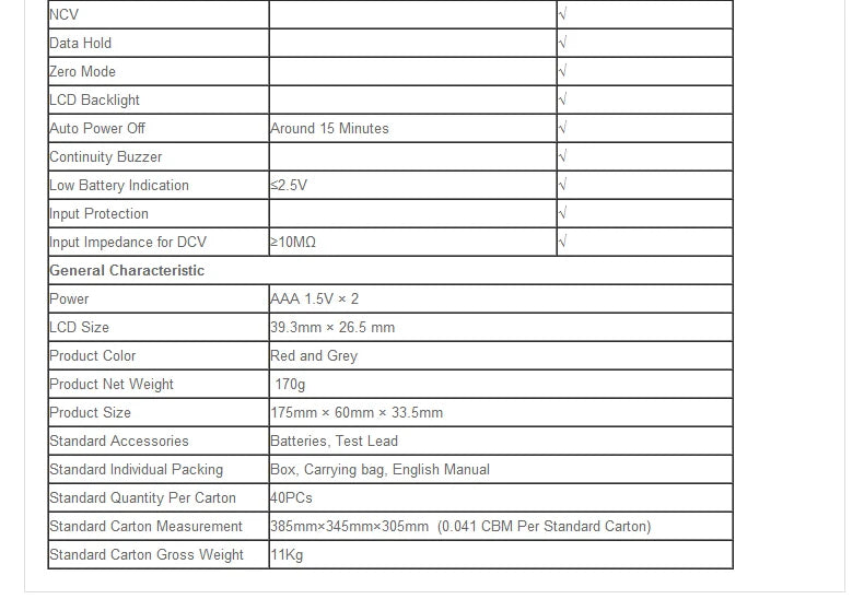 UNI-T Clamp Meter Digital UT210E UT210D AC Current Mini Clamp Multimeter True RMS Pliers Ammeter UT210C Auto Range