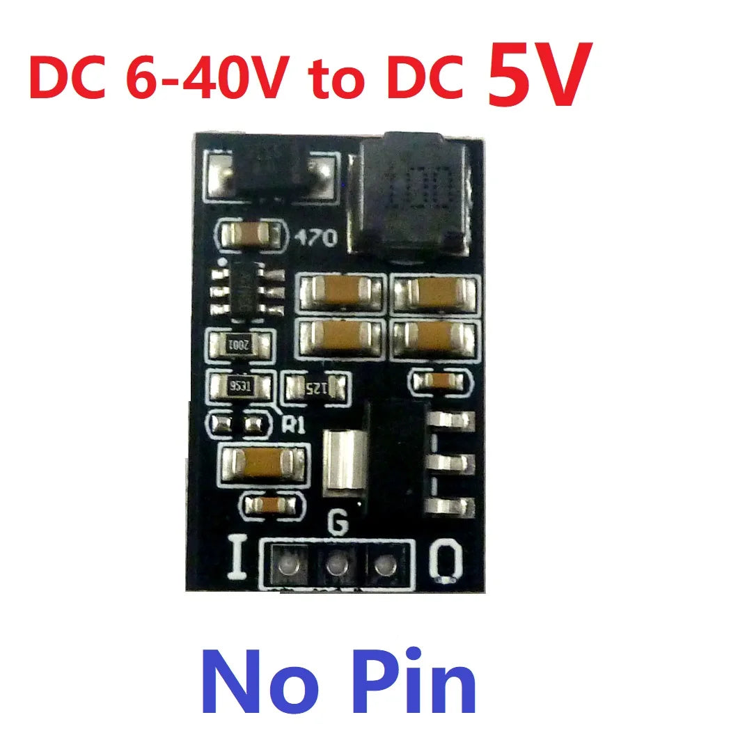 5W DC 6-40V to 3.3V 5V Low Noise 2 in 1 LDO Linear Regulators & DC-DC Buck Converter Module Replace AMS1117 LM317 7805