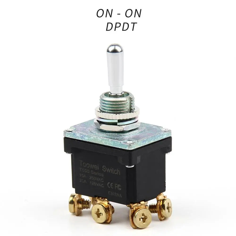ON-OFF-ON ON-ON Full type Momentary Screw Toggle Switch SPST SPDT DPST DPDT IP67