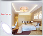 1X Ultra Thin Led Panel Downlight 3w 6w 9w 12w 15w 18w LED Round Ceiling Light Built-in AC85-265V LED Panel Light SMD2835
