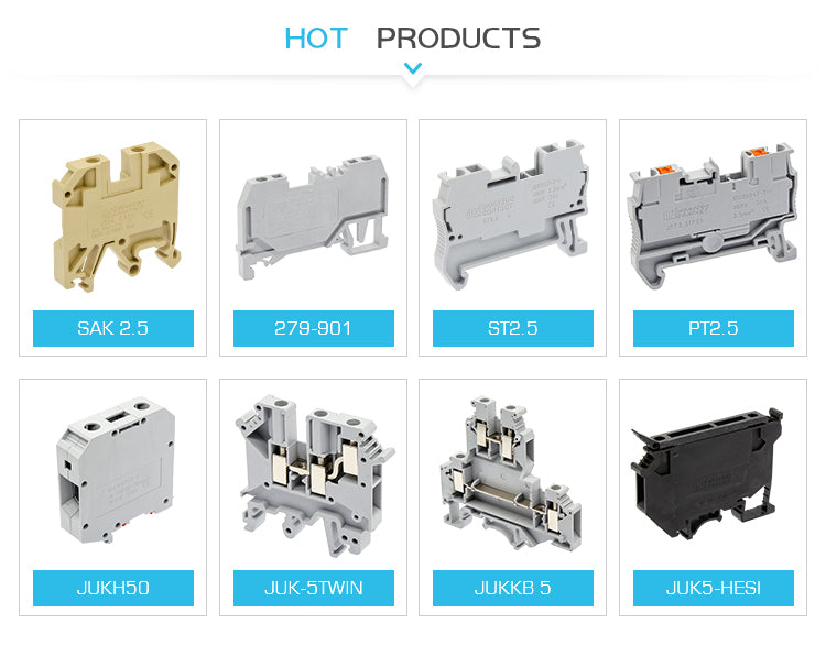 10Pcs PTTB 1.5/S Double Level Push-in Din Rail Terminal Block PT 1.5mm² Cable Electrical Wire Connector PTTB1.5 PTTB-1.5