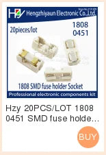 One-Time Positive Disconnect SMD Restore Fuse 1206 3216 10A Fast-Acting Ceramic Surface Mount Fuse 0501010.MR CC12H10A CC12H15A