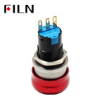 16mm 19mm 22mm 1NO 1NC Waterproof Metal Latching Emergency STOP Mushroom Push Button Switch Button Switch Knob Rotary Switch