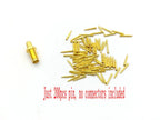200pcs RP SMA Female Sewing/  SMA Female Connector for Coaxial RG58 LMR195 Cable (Just 200pcs Pin)