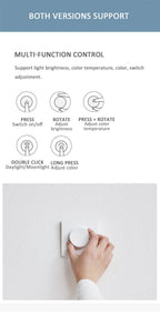 Yeelight Smart Wireless Dimmer Switch Bluetooth connected smart dimming controller is suitable For Yeelight Light Mi Home App