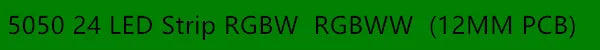 SMD 5050 RGB LED Strip Waterproof 5M 300LED DC 12V 24V CCT RGBCCT  RGBW RGBWW WHITE WARM WHITE NW Fita LED Light Strips Flexible