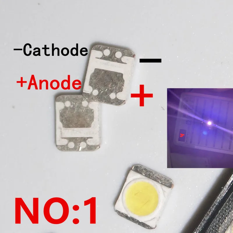 3528 2835 3V SMD LED 1W L-G7 50PCS/Lot Cold White 100LM For Television LED Backlight