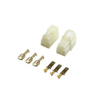 1/5Sest 6.3mm Multi Pin Auto Wire Connector 1/2/3/4/6/9Pin Male Female Terminal Plug for Car Electric Bike