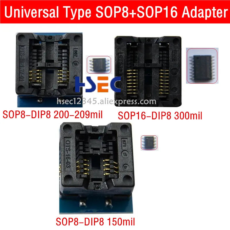 New ch341a bios usb programmer sop8 test clip soic8 sop16 1.8V adapter w25q64 mx25l6405 mx25l6405d 24 25 usb eeprom programmer