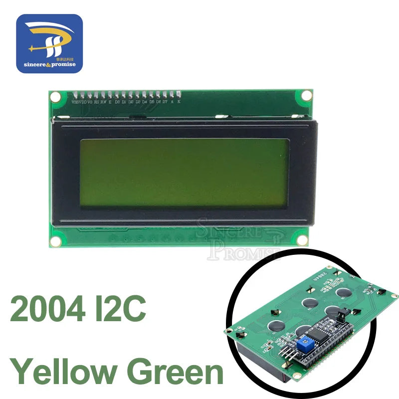 LCD Display Board Module 1602 2004 12864 PCF8574T PCF8574 IIC/I2C Interface Adapte Plate 5V Blue/Yellow Green Screen For Arduino