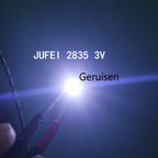 JUFEI LED Backlight 1210 3528 2835 1W 3V 84LM Cool white LCD Backlight for TV TV Application 01.JT.2835BPW1-C 50PCS