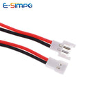 10pcs 51005 51006 2Pin 10cm MX2.0 Model Airplane Battery Charging Socket Plug Male Female Terminal Wire