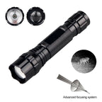 Infrared Night Vision Flashlight Zoomable LED IR-940nm Torch used with Night Vision Device 18650 Battery+Charge+Remote Switch