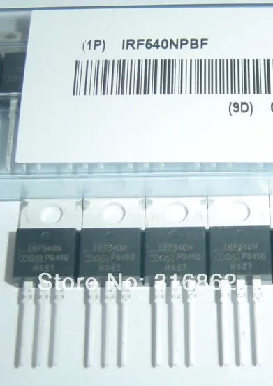 IRF540N IRF540 F540 MOSFET 33A/100V 20PCS/LOT Free Shipping Electronic Components kit
