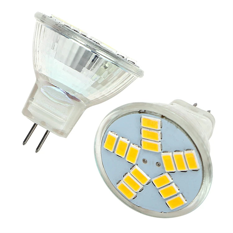 High Bright 3W 5W 7W MR11 GU4 LED Spot Light Bulb Lamp 12V 9LEDs 12LEDs 15LEDs 5730 SMD Cold White Warm White Replace Halogen