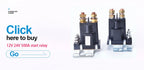 Automobile Relay Waterproof Integrated Wired  DC12V 24V 40A 5Pin 4pin Auto Relay + Holder With 105mm Length Wires