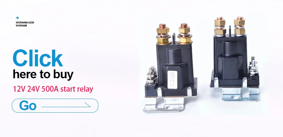 Automobile Relay Waterproof Integrated Wired  DC12V 24V 40A 5Pin 4pin Auto Relay + Holder With 105mm Length Wires
