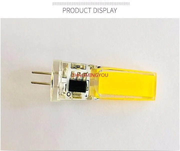 LED COB 6W 10W GY6.35 G4 G9 E14 12V 110V 220V Dimmable LED G9 220V LED E14 220V Cob2508 Dimming LED G4220V Cob2508 Crystal Light