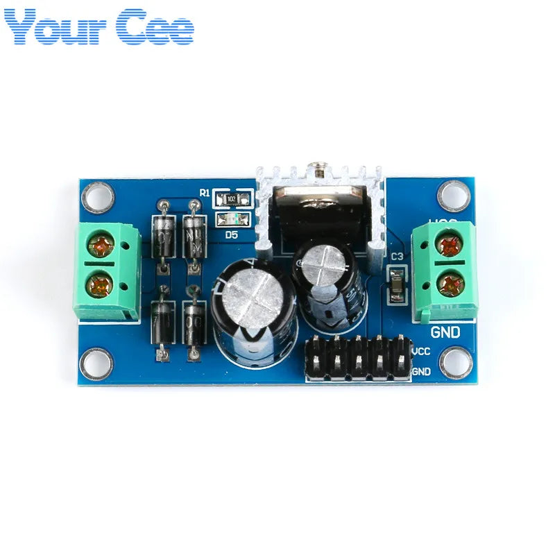 LM7805 LM7809 LM7812 DC/AC 5V 9V 12V Three Terminal Voltage Regulator Power Supply Module Output Max 1.2A