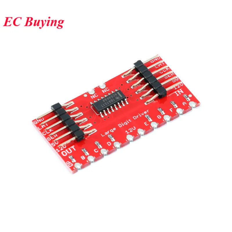 TPIC6C596 8-bit Shift Register 7-Segment Digital Tube Driver Displays Module for Andrino Diy Electronic PCB Board
