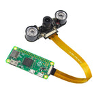Raspberry Pi 5 Camera Focal Adjustable Module Night Vision with IR Sensor LED Light FFC for Raspberry Pi 5 Zero 2 W Zero W 1.3