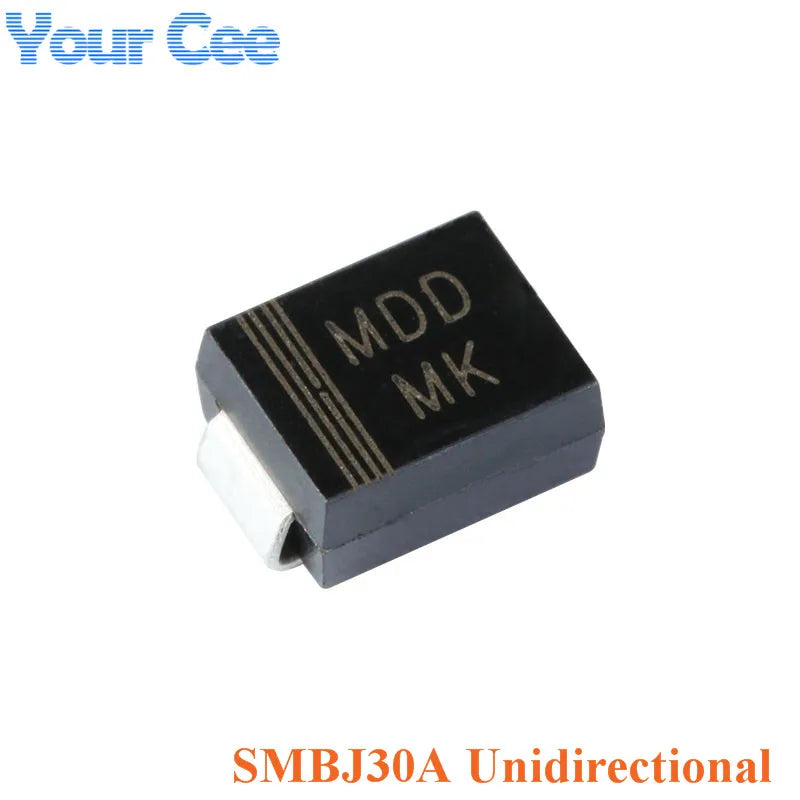 20pcs SMD DO-214AA Series SMBJ70A SMBJ58A SMBJ48A SMBJ33A SMBJ30A SMBJ28A SMBJ26 TVS Transient Suppression Diode SMBJ5.0CA SMBJ2