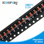 200PCS/LOT ZMM5V1 LL34 5.1V 5V1 0.5W 1/2W Zener Diode SMD diode