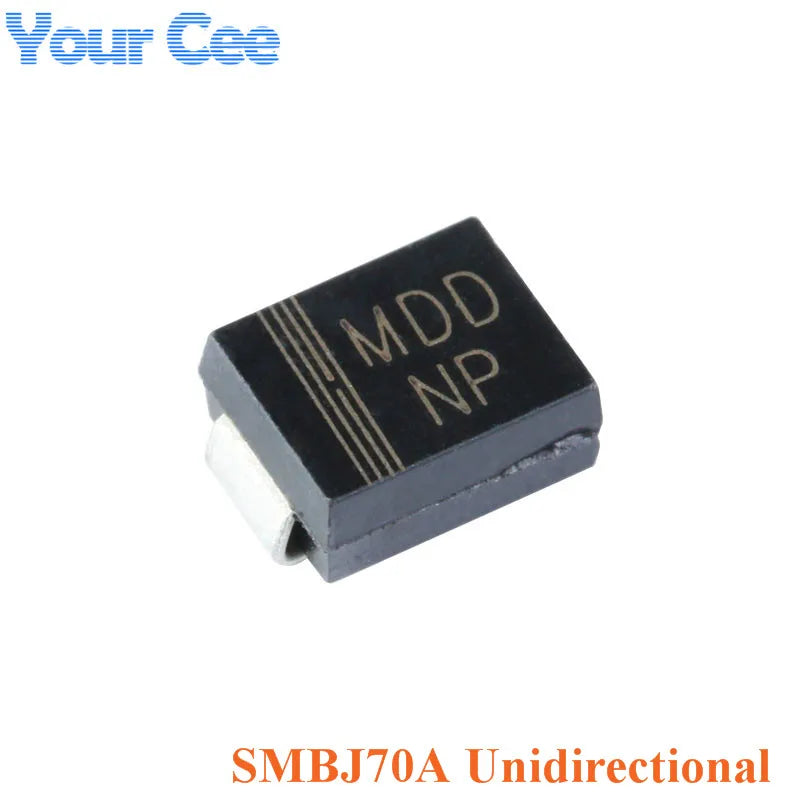 20pcs SMD DO-214AA Series SMBJ70A SMBJ58A SMBJ48A SMBJ33A SMBJ30A SMBJ28A SMBJ26 TVS Transient Suppression Diode SMBJ5.0CA SMBJ2