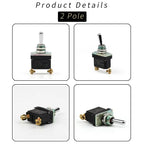 ON-OFF-ON ON-ON Full type Momentary Screw Toggle Switch SPST SPDT DPST DPDT IP67