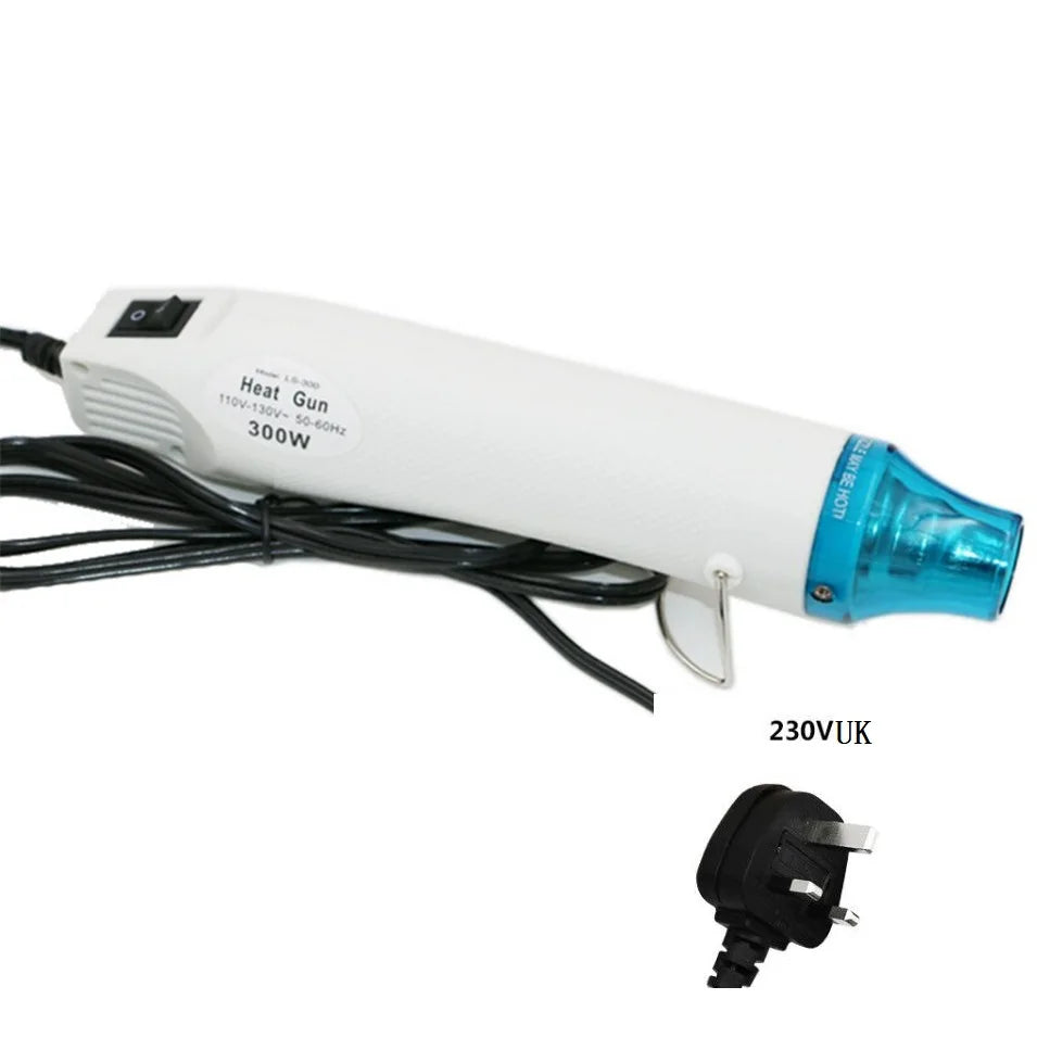 High Quality 1pc 220V 110V Electric Hot Air Gun/Heat Gun with Supporting Seat DIY Tool Heat Gun 8018 Hot Air Gun EU US UK Plug