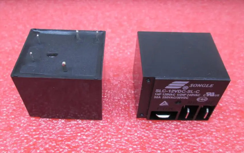 HOT NEW 12V relay SLC-12VDC-SL-C SLC-12VDC-SL SLC-12VDC SLC 12VDC 12V 30A 250VAC SONGLE DIP5