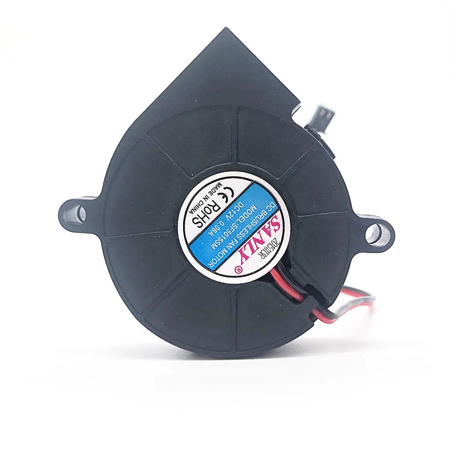 SANLY SF5015SL SF5015SM  12V 0.06A 0.08A 5cm 5015 50x50x15mm Industrial Blower For Humidifier Server Cooling Fan 2PIN