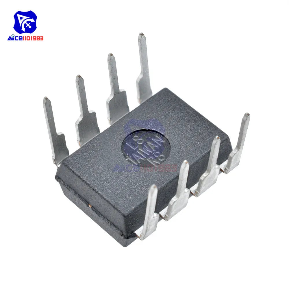 diymore 10 PCS/Lot IC Chips ATTINY85-20PU ATTINY85 MCU 8BIT ATTINY 20MHZ 8 Pin DIP-8 ATTINY85 Microcontroller Integrated Circuit