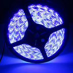 5M 2835 3528 SMD 60LED/M Waterproof UV Ultraviolet LED Strip, DC12V Or 5V 395NM-405NM 300LEDs Flexible LED Strip Light