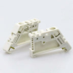 50pcs EW35 Din Rail Universal Terminal Blocks Ending/End Stopper 35mm Din End Bracket Stops EW-35 for Circuit Breaker