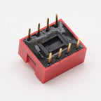 10Pcs Slide Type Switch Module 2.54mm 4-Bit 4 Position Way DIP Red Pitch