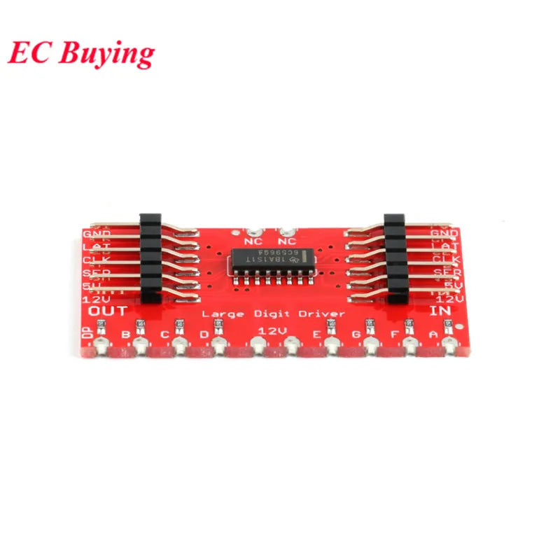 TPIC6C596 8-bit Shift Register 7-Segment Digital Tube Driver Displays Module for Andrino Diy Electronic PCB Board