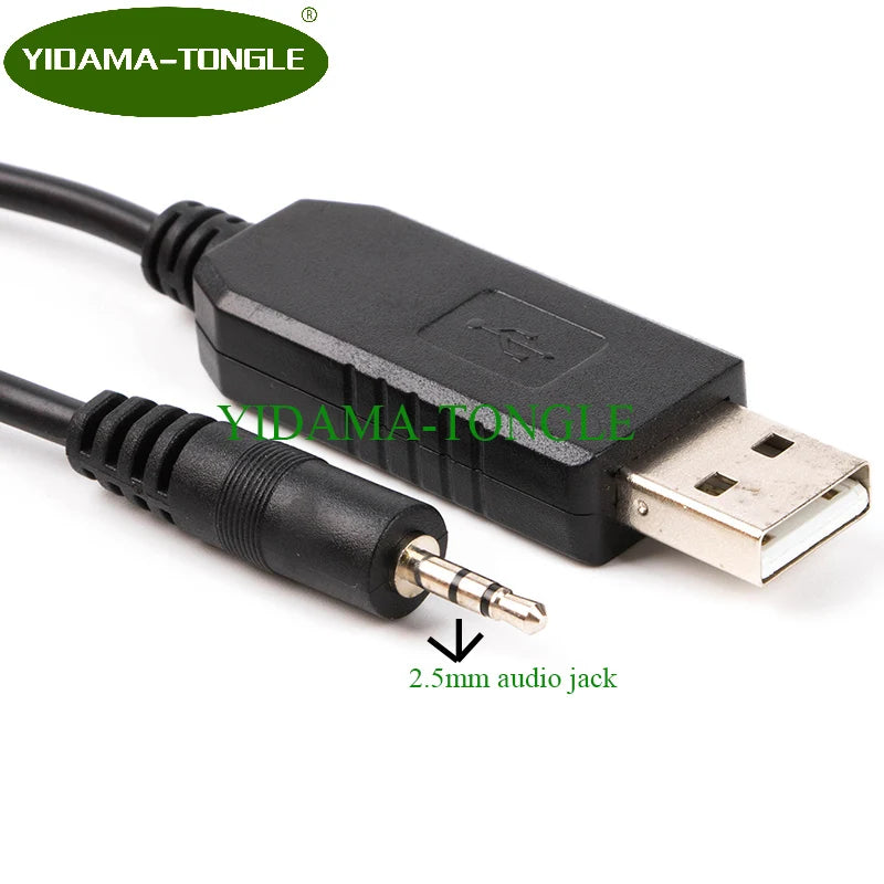 usb ttl 3.3v cp2102 to 2.5mm audio jack adapte cable for glucose meter areo glucomen ready datenkabel support win7 8 10 android