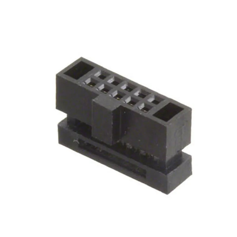 5/10pcs 1.27mm FC IDC Female Header Socket Connector 6P-50Pin for 0.635mm Pitch Flat Cable