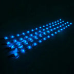 2 PCS LED Strip SMD3528 Waterproof Flexible 30CM Red Green Blue White Warm White Super Bright Car Styling Decor Stickers Lamp