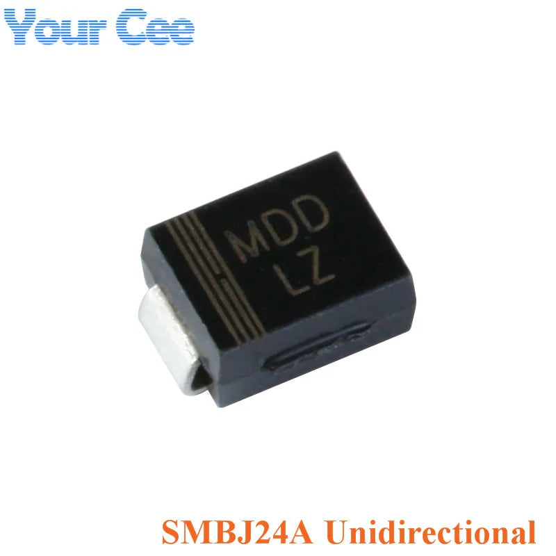 20pcs SMD DO-214AA Series SMBJ70A SMBJ58A SMBJ48A SMBJ33A SMBJ30A SMBJ28A SMBJ26 TVS Transient Suppression Diode SMBJ5.0CA SMBJ2