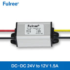 24V to 12V 3A 5A 10A 20A 30A 40A DC Buck Power Converter 24 Volt to 12 Volt Step Down Voltage Reducer Regulator Transformer