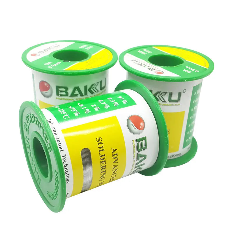 BAKU 0.2/0.3/0.4/0.5/0.6mm 2.0% Tin Lead Free Melt Rosin Core Solder Wire