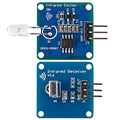 Infrared Transceiver Kit Infrared Transmitter IR Emitter with 38KHz Carrier +IR Receiver module Infrared Receiver for Arduino